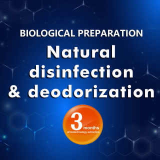 Biological Preparation for Natural disinfection and deodorization