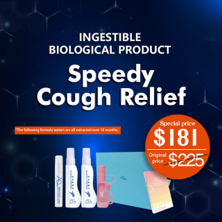 Ingestible biological product - Speedy cough relief-This super value set, members cannot stack discounts.