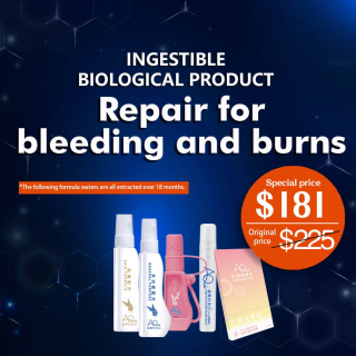 Ingestible biological product - Repair for bleeding and burns Set (This super value set, members cannot stack discounts)