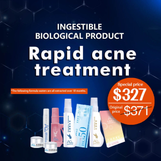 Ingestible biological product -Rapid acne treatment (This super value set, members cannot stack discounts)