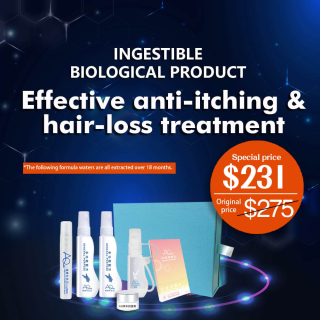Ingestible biological product - Effective anti-itching & hair-loss treatment (This super value set, members cannot stack discounts)