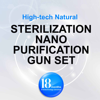 High-tech natural sterilization nano Purification gun set (One set with a free machine)