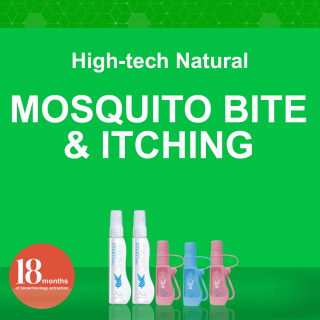 High-tech natural improve mosquito bites and itching
