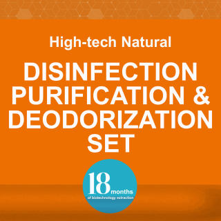 High-tech natural disinfection, purification and deodorization