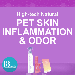 High-tech natural improve pet skin inflammation and odor