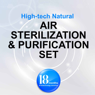 High-tech natural air sterilization and purification Set (One set with a free machine)