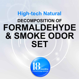 High-tech natural decomposition of formaldehyde and smoke odor