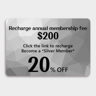 Recharge - Silver Membership/200(Pre - recharge before purchase, and it cannot be issued in the same order) - Free automatic membership renewal for annual spending of $4,800 or more