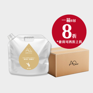 AQ健康科技水-肌膚配方補充裝 1500ml - 1 箱 (6 包) - (以下價錢未折會員價)