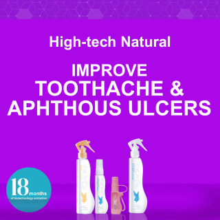 High-tech natural improve toothache and Aphthous Ulcers