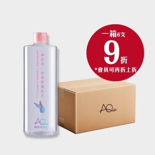 AQ健康科技水-特強修護配方補充液 500ml - 1 小箱 (6支) - (以下價錢未折會員價)