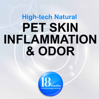 High-tech natural improve pet skin inflammation and odor