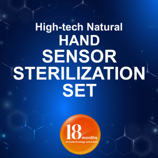 High-tech natural hand sensor sterilization Set (One set with a free machine)