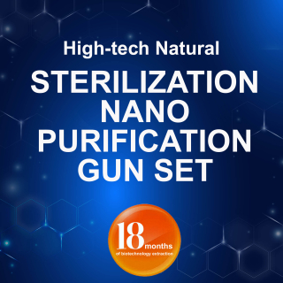 High-tech natural sterilization nano Purification gun set (One set with a free machine)