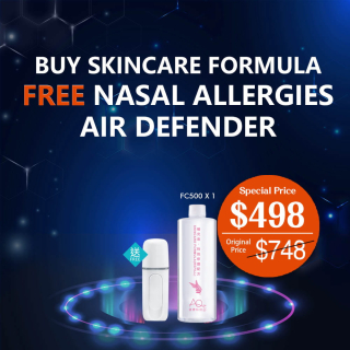 High-tech natural Nose Allergy Set ( One set with a free machine)