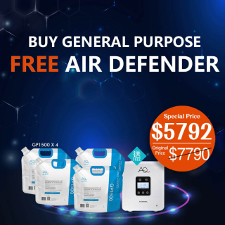 High-tech natural air sterilization and purification Set (One set with a free machine)