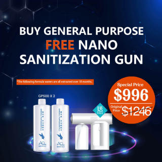  Sterilization nano Purification gun set (One set with a free machine)