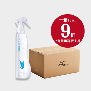 AQ健康科技水-多功能配方手噴裝 230ml- 1 小箱 (10支) - (以下價錢未折會員價)