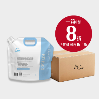 AQ健康科技水-幼兒配方補充裝 1500ml- 1 箱 (6 包) - (以下價錢未折會員價)