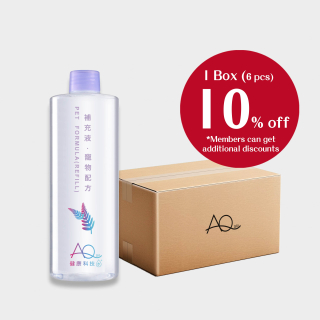 Bio Sanitizer - Pet Formula 500ml (Refill)  1 small box (6 pcs) - (The following prices are not discounted for member prices)