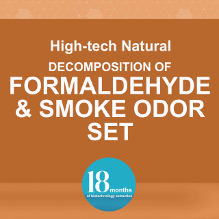 High-tech natural decomposition of formaldehyde and smoke odor