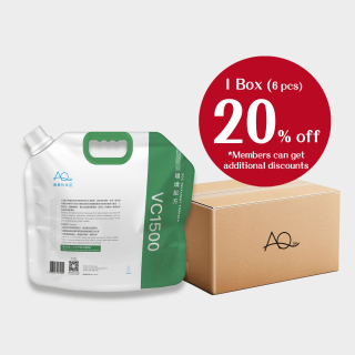 Bio Sanitizer - VOC Treatment Formula 1500ml (Refill) -  1 box (6 pcs) - (The following prices are not discounted for member prices)