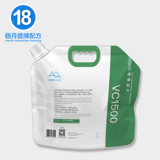 AQ健康科技水-環境配方補充裝 1500ml (18個月配方)