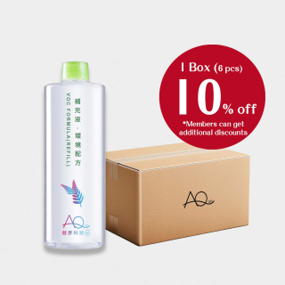 Bio Sanitizer - VOC Treatment Formula 500ml (Refill) 1 small box (6 pcs) - (The following prices are not discounted for member prices)