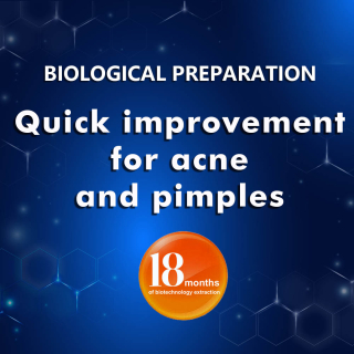 Biological Preparation for Quick improvement for acne and pimples